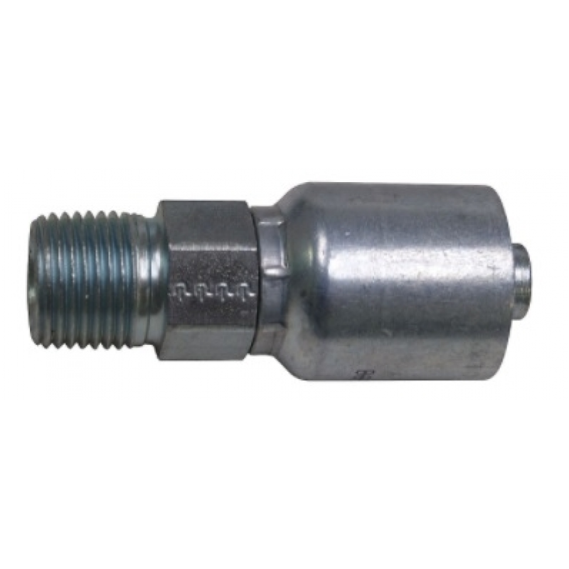 Crimp Style Hydraulic Hose Fitting，10143-8-8