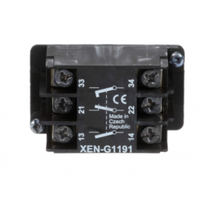 Contact block, spring return, front mounting XEN-G1191