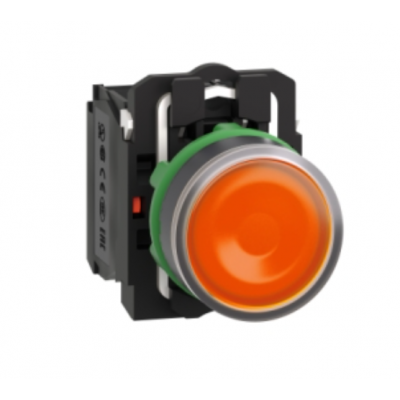 Illuminated push button XB5AW35B5