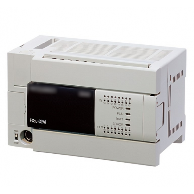 PLC, FX3U Base Unit AC 100-240 V; 16 inputs DC 24 V; 16 transistor outputs FX3U-32MT-ESS