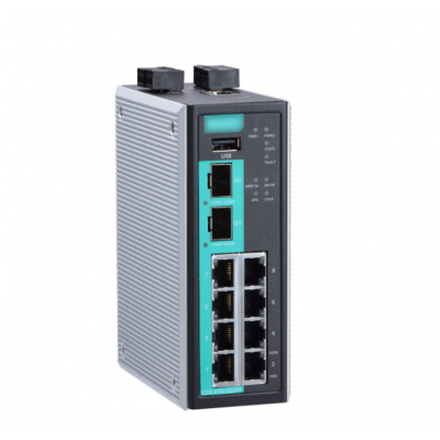 multiport industrial secure routers EDR-810-2GSFP