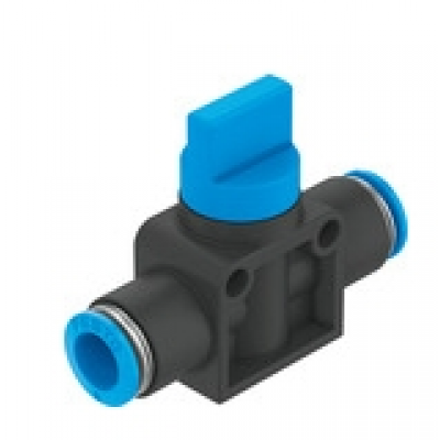 Shut-off valve  HE-3-QS-8  153476