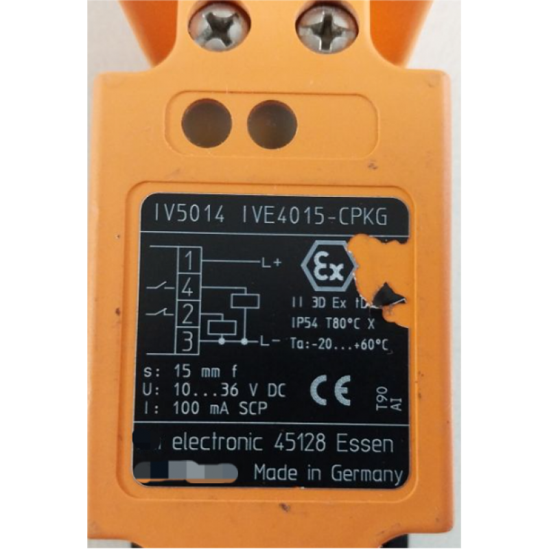 Inductive sensor IV5014 IVE4015-CPKG