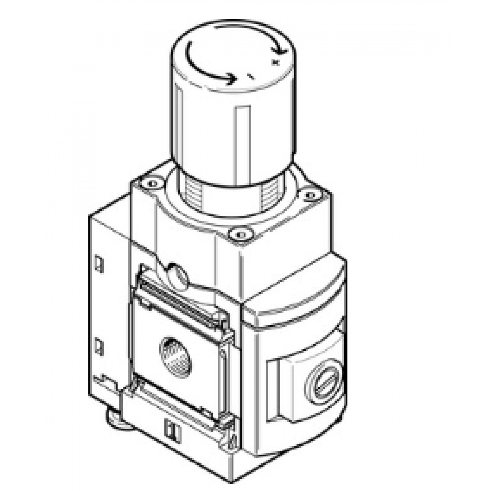 Pressure relief valve MS6-LRPB-1/2-D7-VS