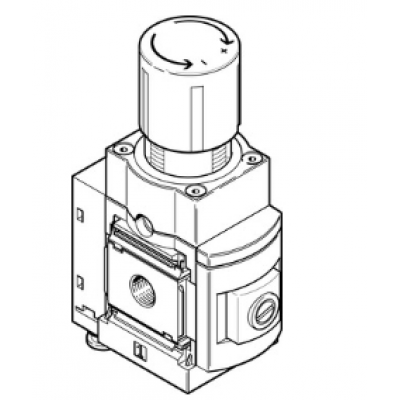  Pressure relief valve  MS6-LRPB-1/2-D7-VS