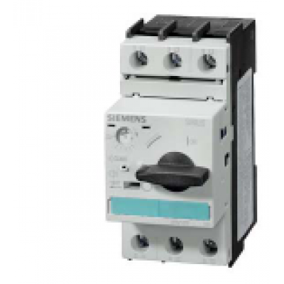 MOTOR PROTECTIVE SWITCH, 3POL, 400Vac, SETTING RANGE: 1.4-2A  Type: 3RV1021-1BA10