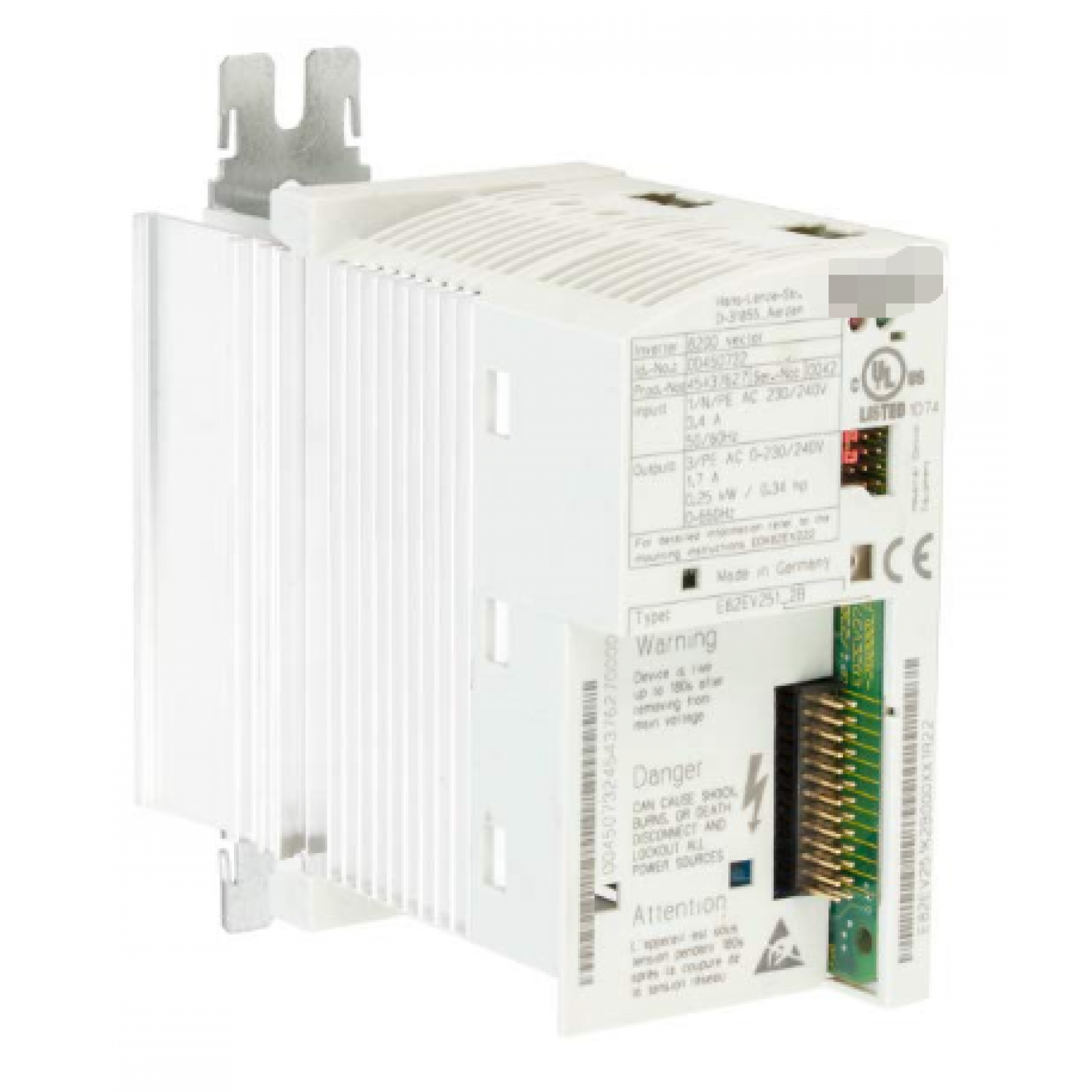 Inverter 8200Vector，E82EV251K_2B