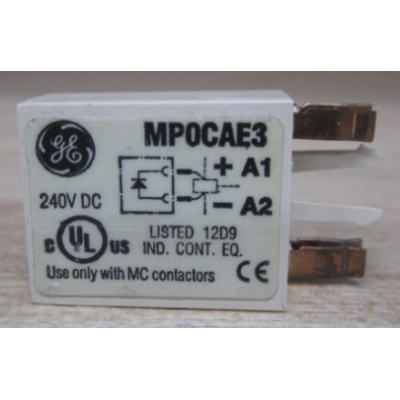 Surge suppressor diode for contactor coils MP0CAE3