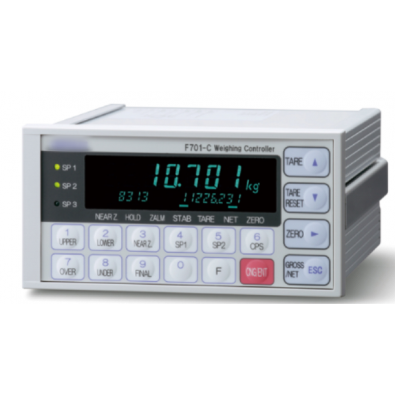 Basic type with accumulation value display weighing controller,F701-C