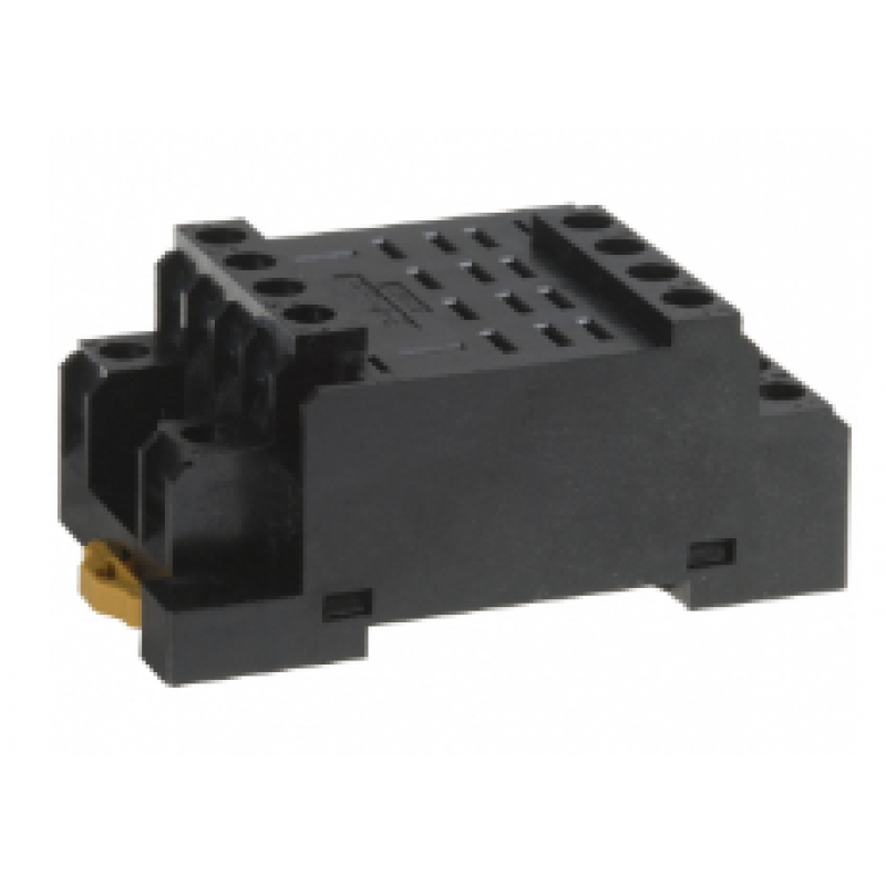 RELAY SOCKET 14 POS DIN RAIL,PTF14A-E