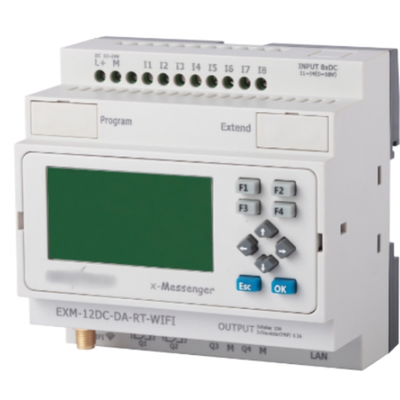  PLC,EXM-12DC-DA-RT-WIFI