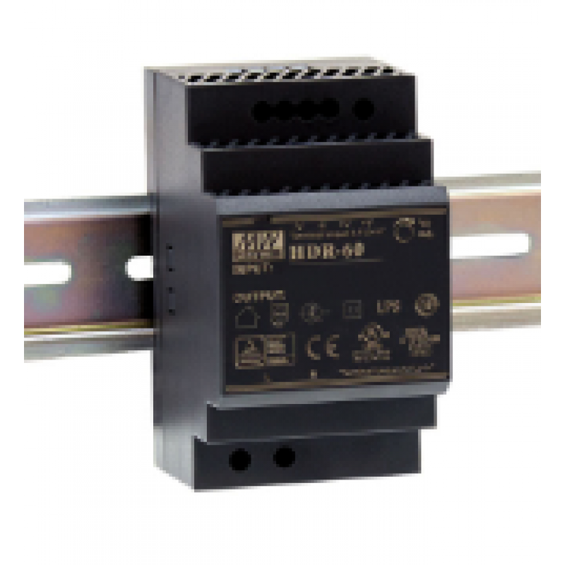 AC/DC DIN RAIL SUPPLY 12V 54W,HDR-60-12