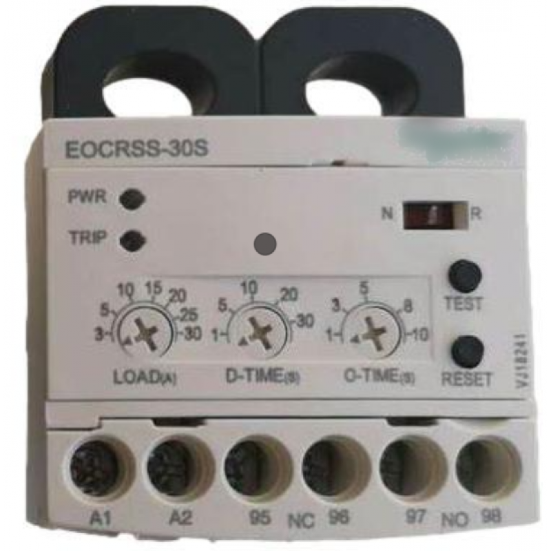 electronic overcurrent relay - 3-30A - 220 V AC EOCRSS-30S